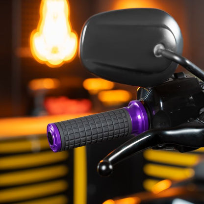 HOGWORKZ® Purple MX Style Hand Grips for Harley® Touring/ Softail