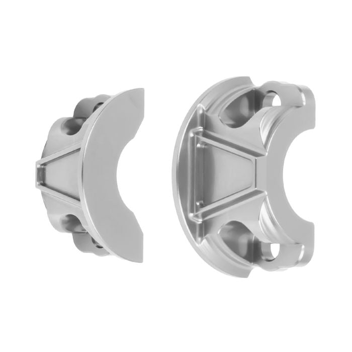 Silver Billet Brake & Clutch Perch Clamps for Harley® Touring