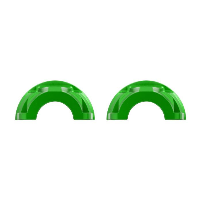Green Billet Brake & Clutch Perch Clamps for Harley® Touring