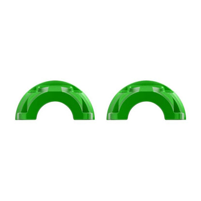 Green Billet Brake & Clutch Perch Clamps for Harley® Touring