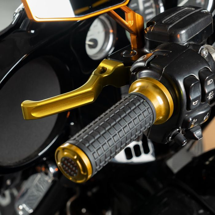 HOGWORKZ® Gold Performance Brake & Clutch Levers for Harley® Touring