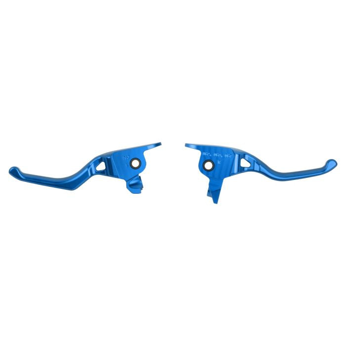 HOGWORKZ® Blue Performance Brake & Clutch Levers for Harley® Touring