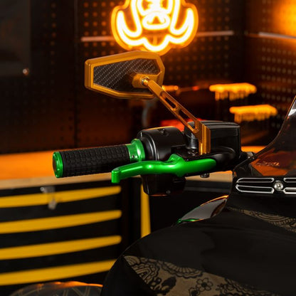 HOGWORKZ® Green Performance Brake & Clutch Levers for Harley® Touring