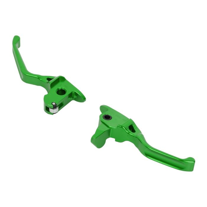 HOGWORKZ® Green Performance Brake & Clutch Levers for Harley® Touring