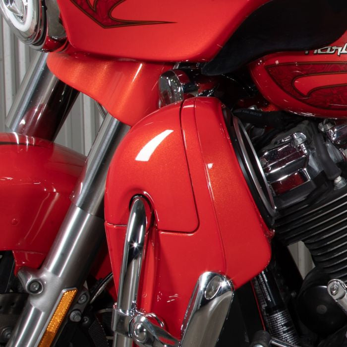 color matched harley speaker pods