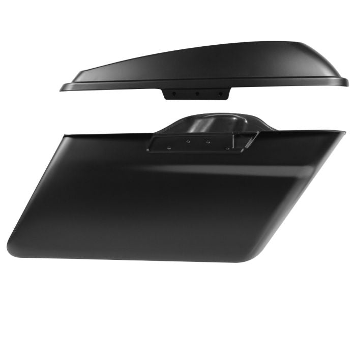Harley® Touring Standard Saddlebags Color Matched from HOGWORKZ side