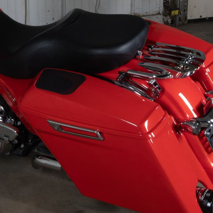 color matched harley speaker lids