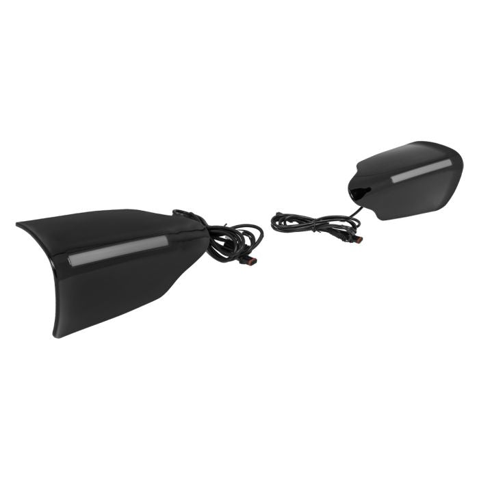 HOGWORKZ® TrueFire™ LED Hand Guards for Harley® Touring angle