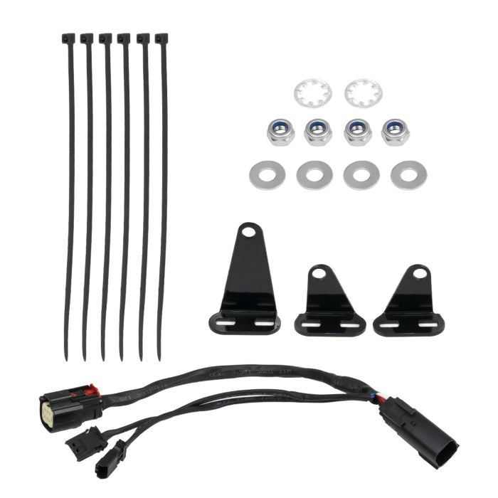 HOGWORKZ® TrueFire™ LED Hand Guards for Harley® Touring hardware
