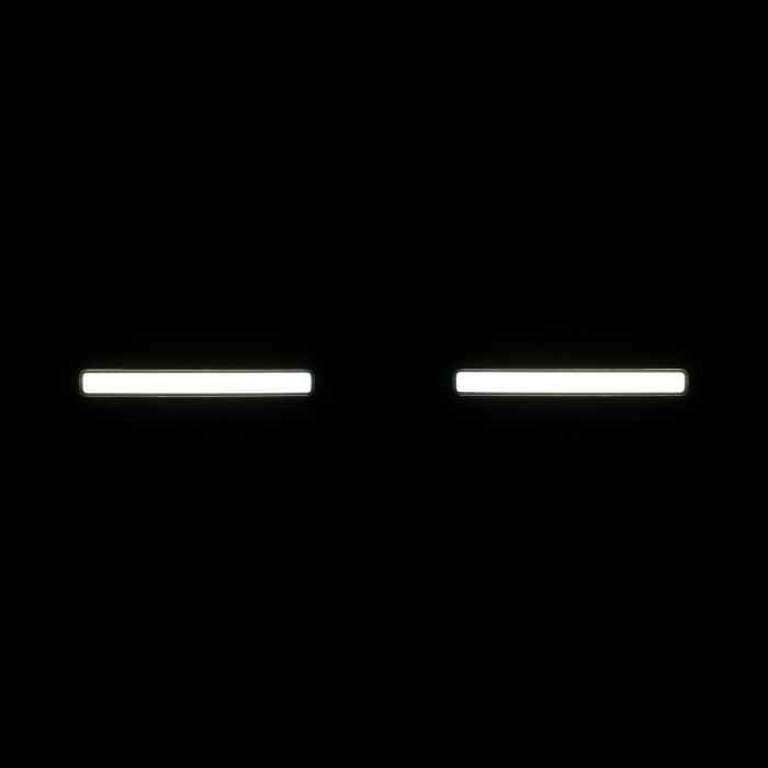 HOGWORKZ® TrueFire™ LED Hand Guards for Harley® Touring white light