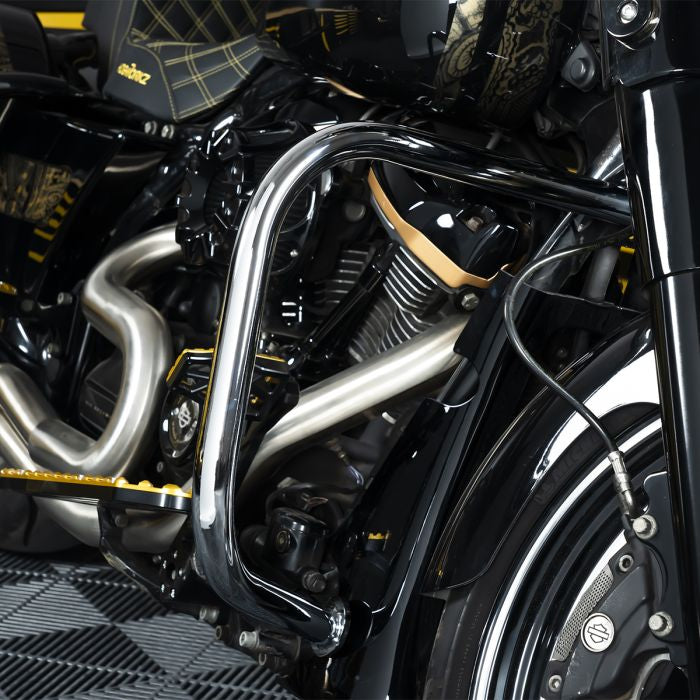 chrome engine guard for harley from HOGWORKZ