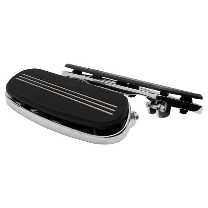 Harley driver floorboards from HOGWORKZ angle