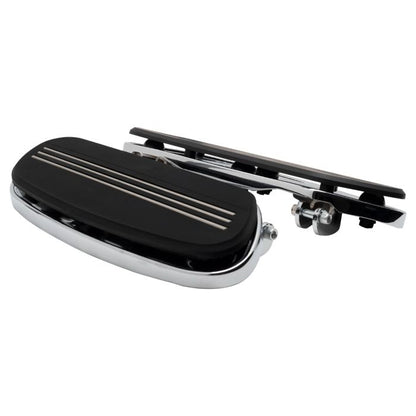 Harley driver floorboards from HOGWORKZ angle