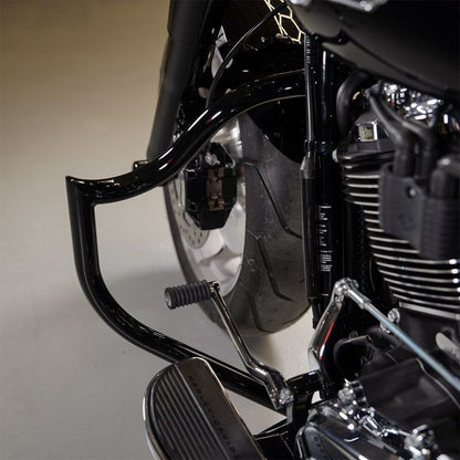 Black Havoc Engine Guard / Crash Bar for Harley® Softail '18-'26