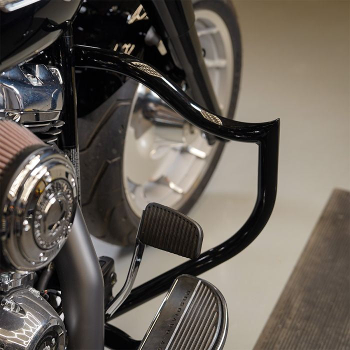Black Havoc Engine Guard / Crash Bar for Harley® Softail '18-'26