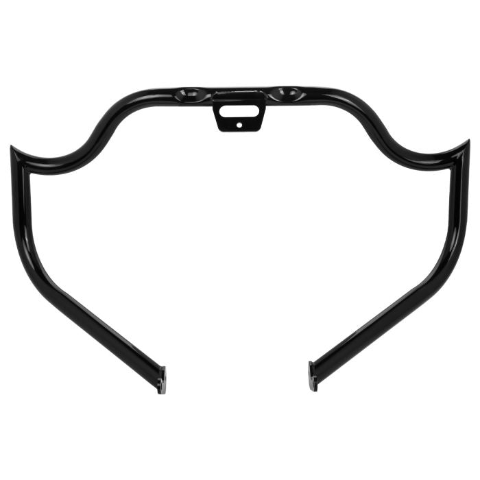 HOGWORKZ Black Havoc Engine Guard / Crash Bar for Harley® Softail front