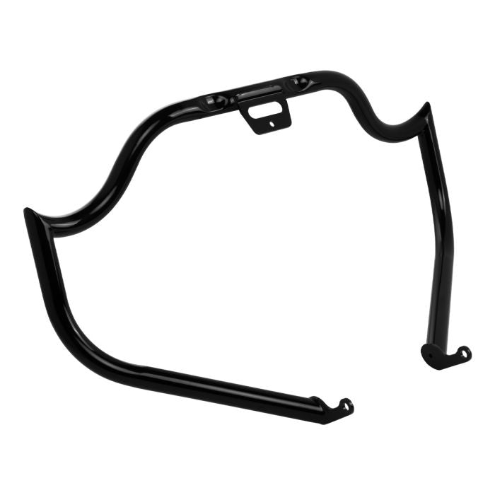 HOGWORKZ Black Havoc Engine Guard / Crash Bar for Harley® Softail angle