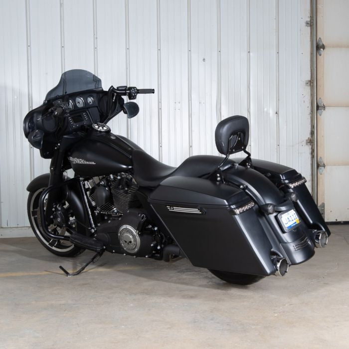HOGWORKZ® Detachable Shorty Sissy Bar backrest for Harley-Davidson® on Street Glide