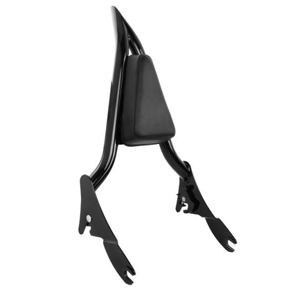 black hogworkz sissy bar for harley touring