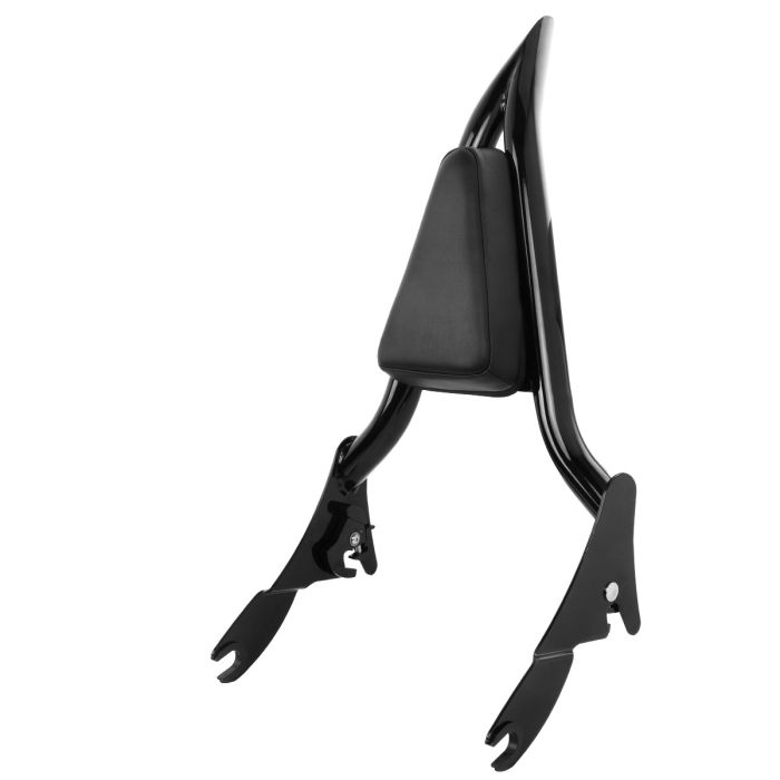 black hogworkz havoc sissy bar for harley touring