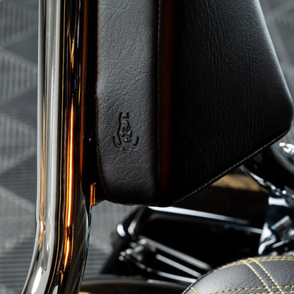 chrome hogworkz sissy bar for harley