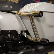 hogworkz stainless double barrel saddlebag guards
