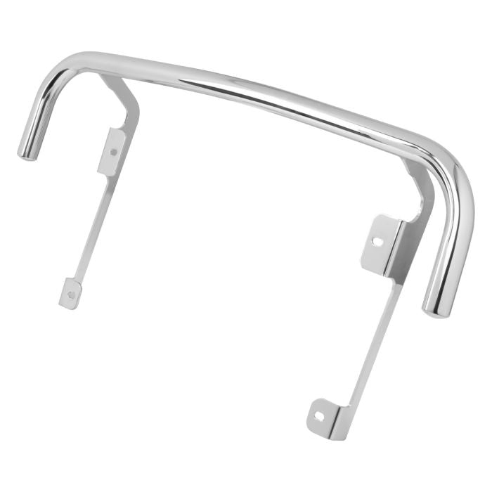 Chrome Trunk Guard for Harley® Tri Glide right angle