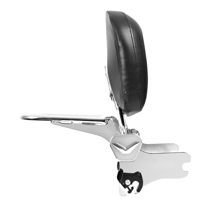 HogWorkz Detachable Sissy Bar & Luggage Rack for Harley-Davidson® motorcycles trigger latch