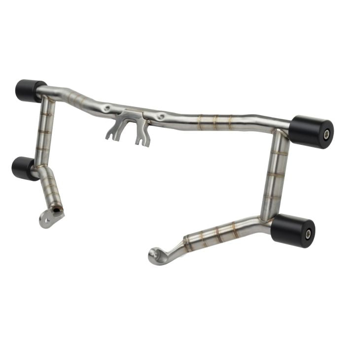 HOGWORKZ® Stainless Double Barrel Performance Engine Guard for Harley® Touring side