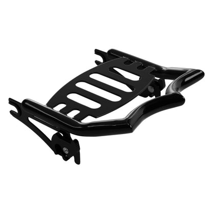 Black Havoc Luggage Rack for Harley® Touring from HOGWORKZ angle