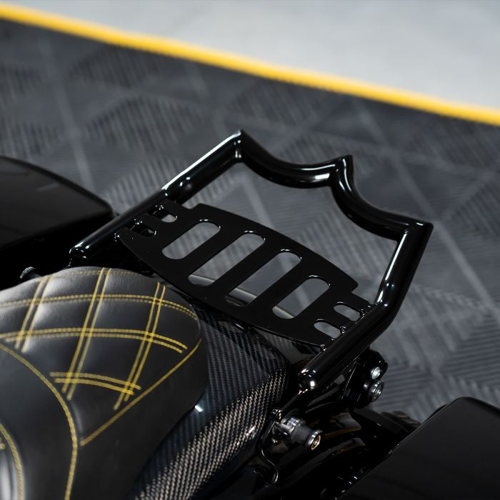 Black Havoc Luggage Rack for Harley® Touring '09-'26