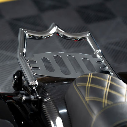 Chrome Havoc Luggage Rack for Harley® Touring from HOGWORKZ on bike