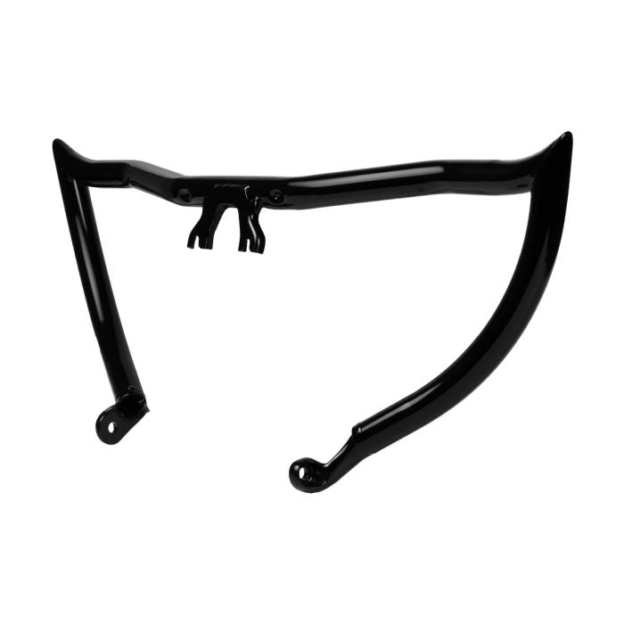 Black Chopped Havoc Engine Guard / Crash Bar for Harley® Touring from HOGWORKZ right angle