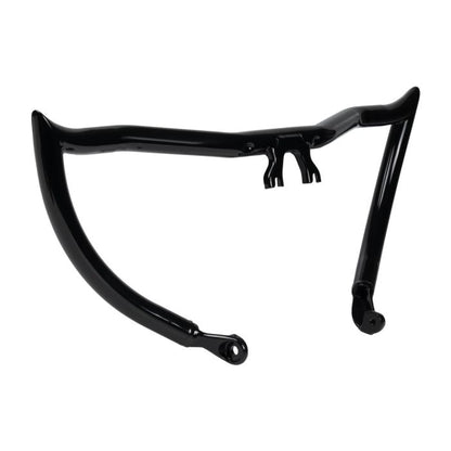 Black Chopped Havoc Engine Guard / Crash Bar for Harley® Touring from HOGWORKZ left angle