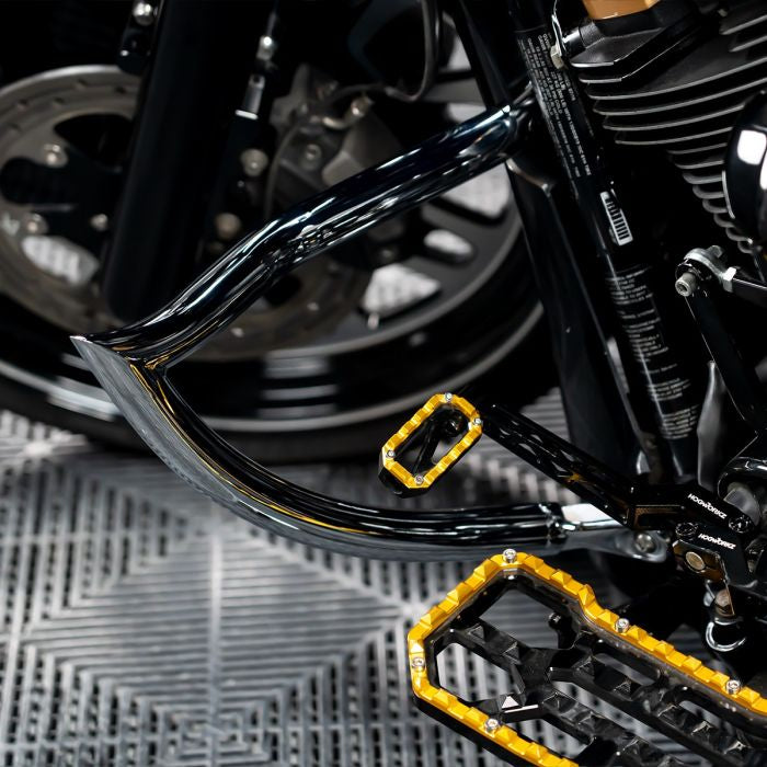 Chrome Chopped Havoc Engine Guard / Crash Bar for Harley® Touring from HOGWORKZ on harley bike