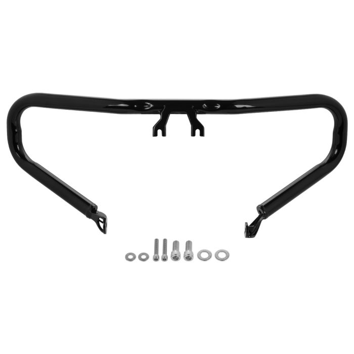 Black Chopped Engine Guard for Harley® Touring  from HOGWORKZ kit