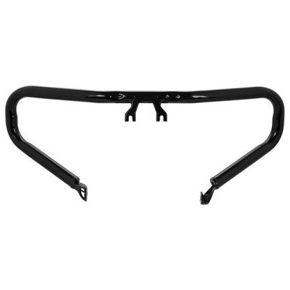 Black Chopped Engine Guard for Harley® Touring  from HOGWORKZ front