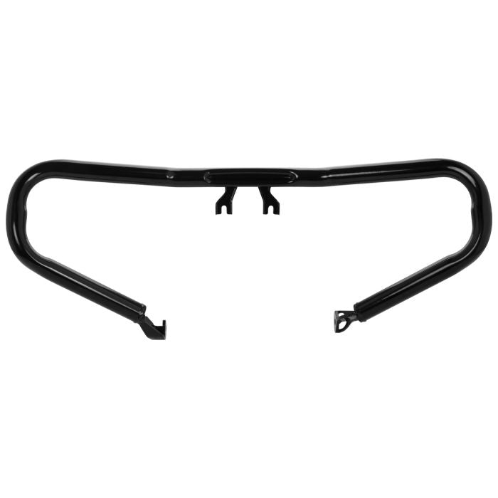 Black Chopped Engine Guard for Harley® Touring  from HOGWORKZ back