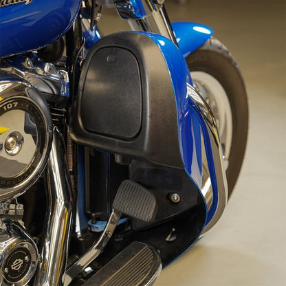 Chrome Lower Vented Fairing Engine Guard for Harley® Softail on harley