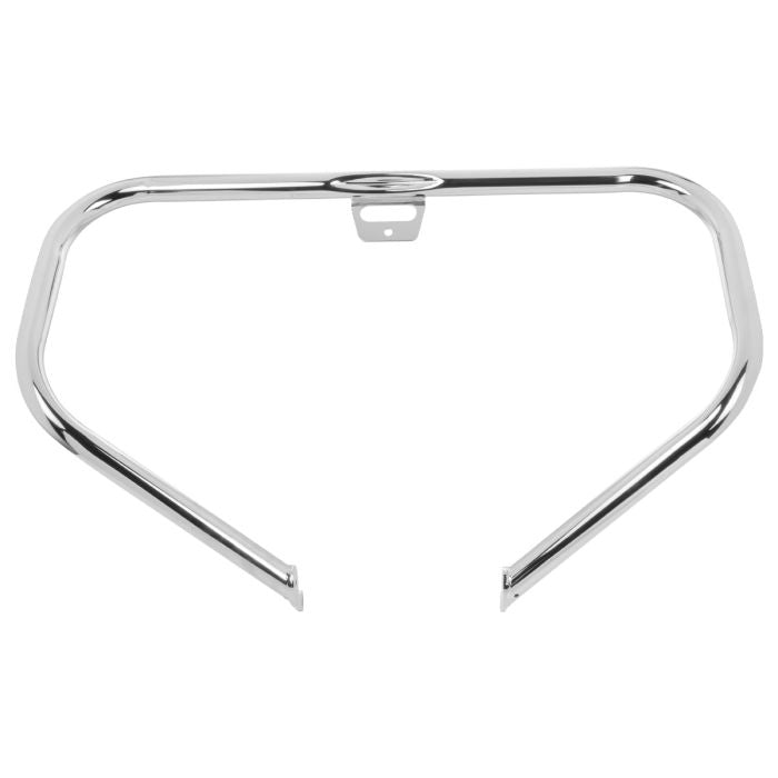 Chrome Lower Vented Fairing Engine Guard for Harley® Softail back