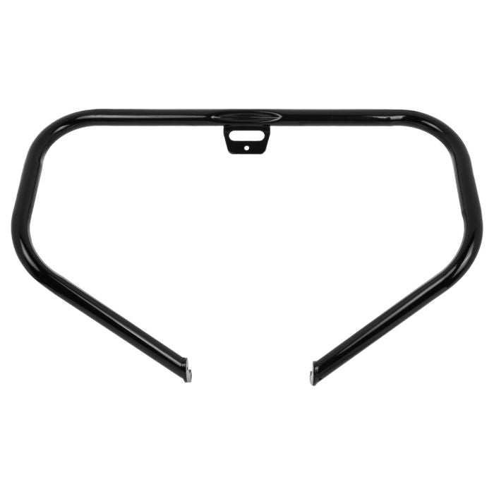 Black Lower Vented Fairing Engine Guard for Harley® Softail back