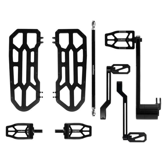 HOGWORKZ® Black Performance MX Floorboard / Foot Control Kit for Harley® Touring