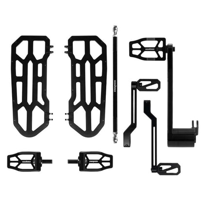 HOGWORKZ® Black Performance MX Floorboard / Foot Control Kit for Harley® Touring