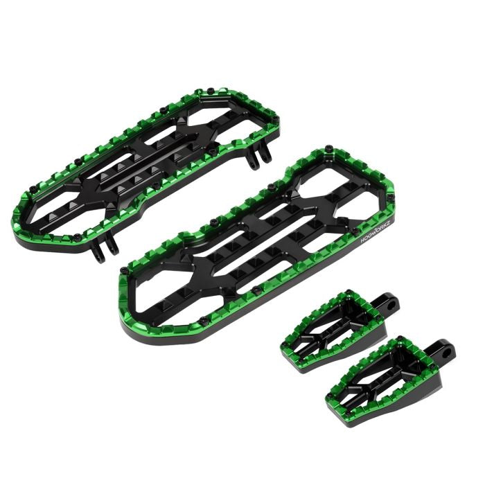 HOGWORKZ® Green Performance MX Floorboard / Foot Control Kit for Harley® Touring