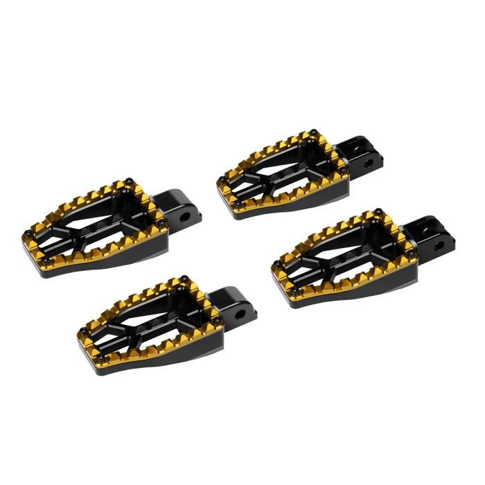 Gold HOGWORKZ® Performance MX Foot Control Kit (Mid Controls) for Harley® Softail