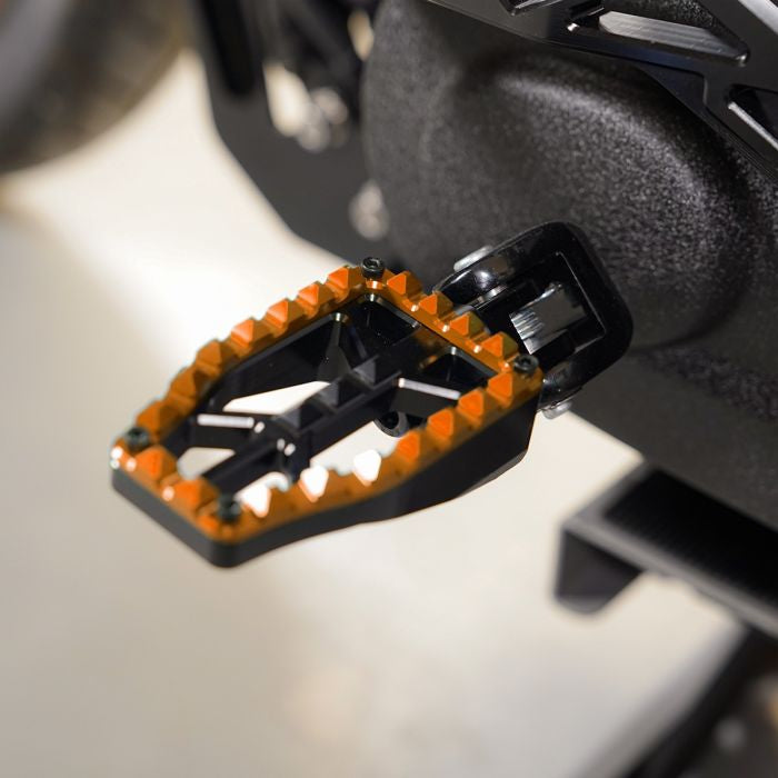 Orange HOGWORKZ® Performance MX Foot Control Kit (Mid Controls) for Harley® Softail