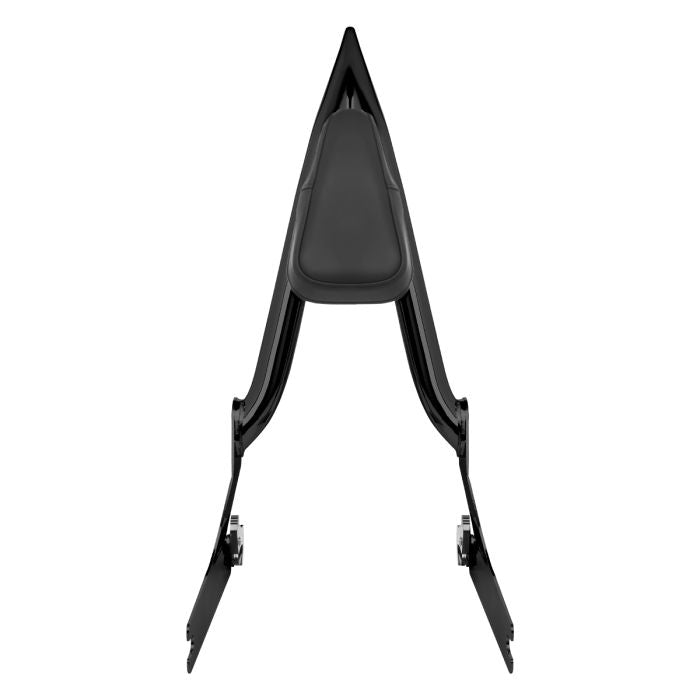 Black Detachable Havoc Sissy Bar Backrest for Harley® Dyna from HOGWORKZ front