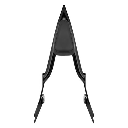 Black Detachable Havoc Sissy Bar Backrest for Harley® Dyna from HOGWORKZ front