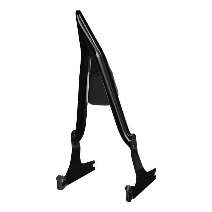 Black Detachable Havoc Sissy Bar Backrest for Harley® Dyna from HOGWORKZ side