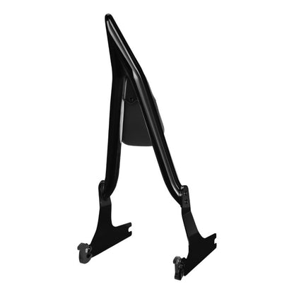 Black Detachable Havoc Sissy Bar Backrest for Harley® Dyna from HOGWORKZ side